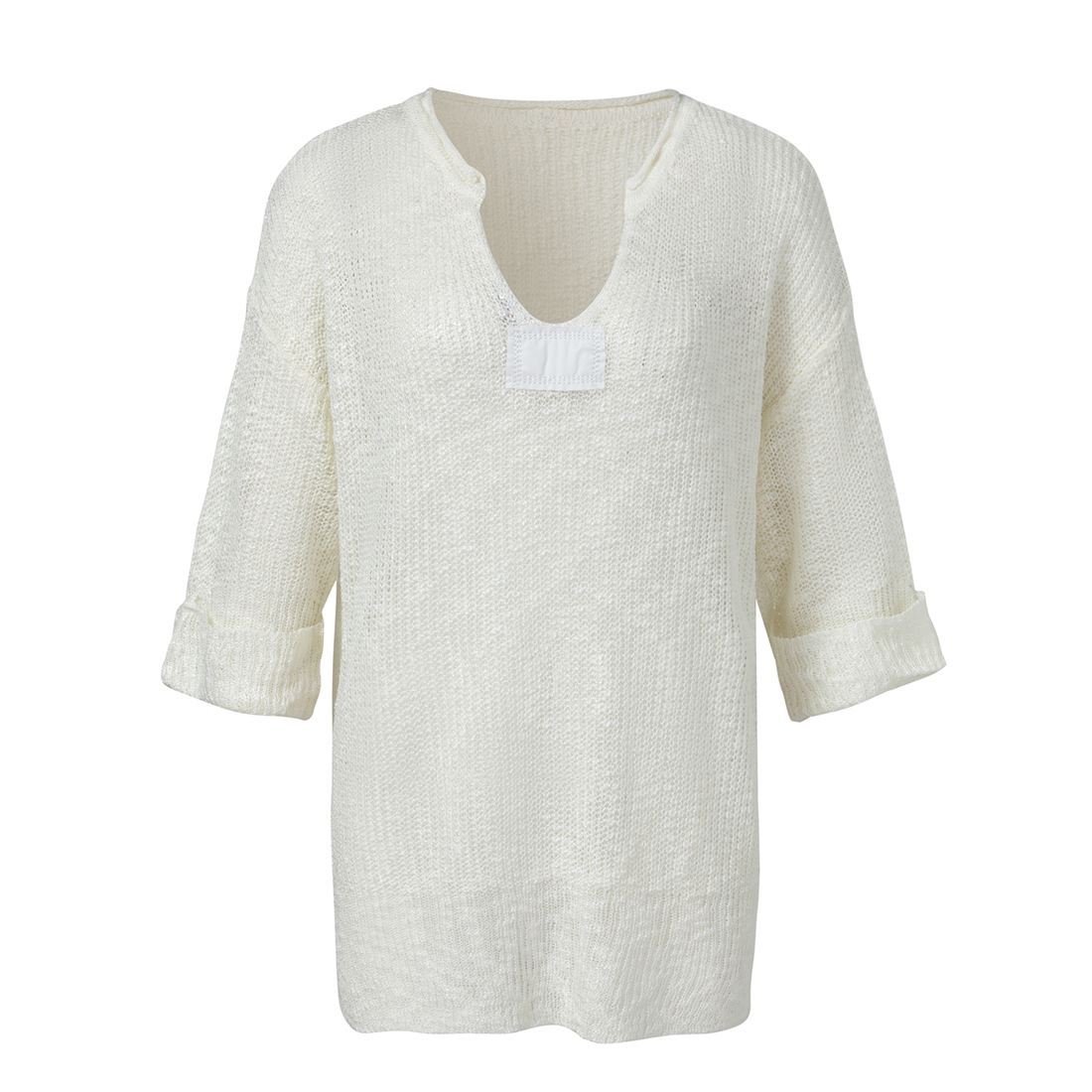 white knitted polo for Amazon and Shopify sellers
